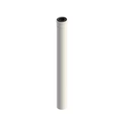 élément droit 1000 mm - conduit concentrique pour chaudière
