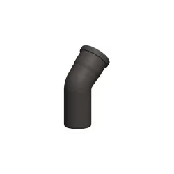 coude 45 - conduit de fumée condensation simple paroi