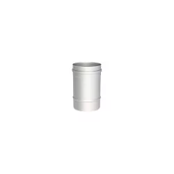 élément droit 250 mm - conduit de fumée simple paroi inox épaisseur 0