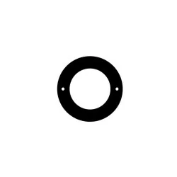 Rosace de finition pour flexible - Accessoire conduit de fumée Jeremias