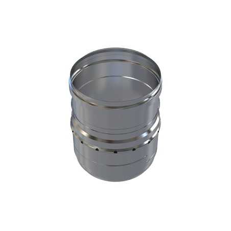 Raccord clipser EW-FLEX vers EW - tubage flexible double peau Jeremias Raccord clipser EW-FLEX vers EW - tubage flexible double peau Jeremias