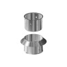 Embout de protection pour tubage flexible inox avec collerette - Jeremias Embout de protection pour tubage flexible inox avec collerette - Jeremias