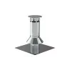 Terminal design universel inox pour tubage flexible - conduit de fumée Terminal design universel inox pour tubage flexible - conduit de fumée