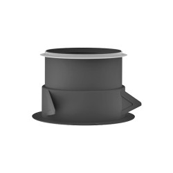 Manchon PVC 3 griffes pour bouche d'extraction