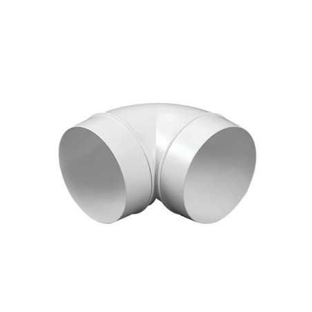 Coude 90° PVC pour réseau aéraulique VMC Ekkoair